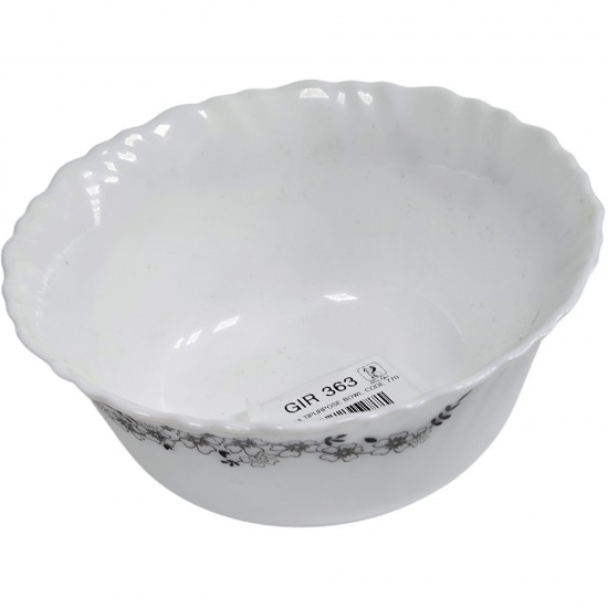 BLOSSOM BLACK DEEP CEREAL BOWL 770