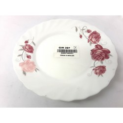 PINK ROSE SIDE PLATE RD