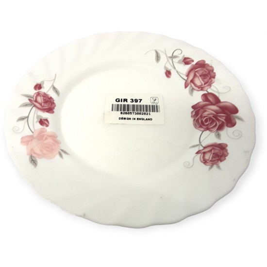 PINK ROSE SIDE PLATE RD