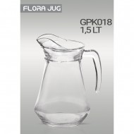 FLORA 1.5 LT GLASS JUG CLEAR