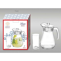 MAX PLAIN 7 PCS WATER SET