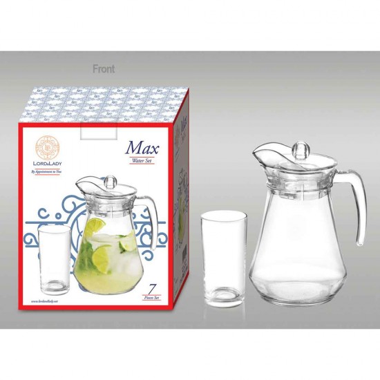 MAX PLAIN 7 PCS WATER SET