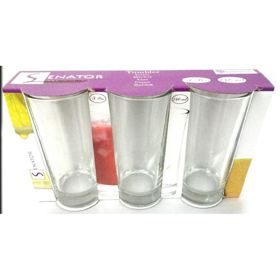 SENATOR TUMBLER 3PC 240 ml