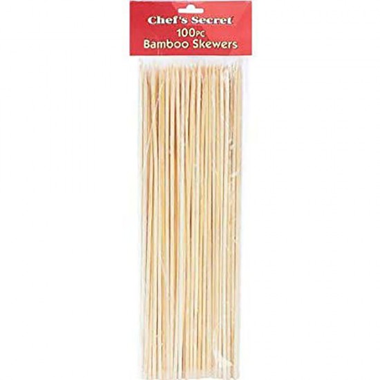 BAMBOO SKEWERS PACK OF 100 BAMBOO SKEWERS PACK OF 100