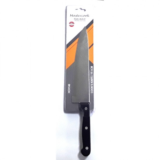 KNIVES 8 INCH COOKS BLACK HANDLE