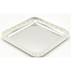 SILVER PLATED SQUARE PAN DAN