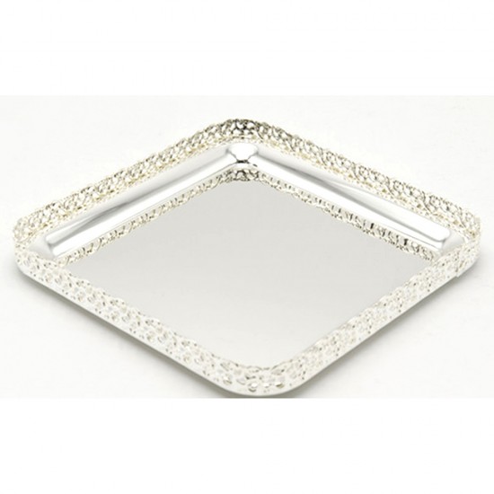 SILVER PLATED SQUARE PAN DAN