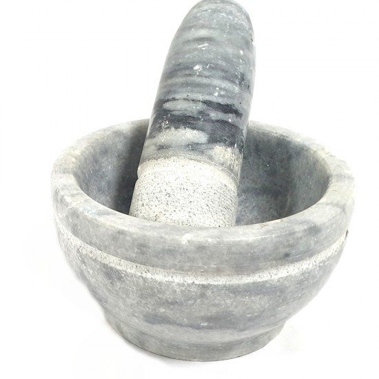 SMALL MARBLE & PESTLE 5 INCH