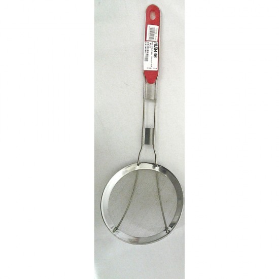 RED HANDLE MESH STRAINER 14CM