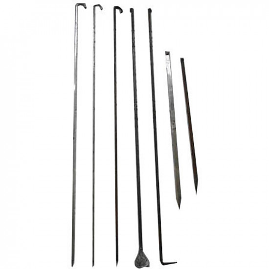KEBAB SQUARE STICK 4MM 18 INCH S/S