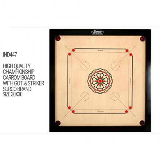 CARROM BOARD SURCO ELLORA 30 X30