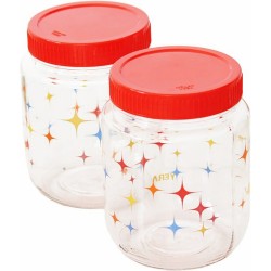 SPARKLE GLASS JAR 1.8LT