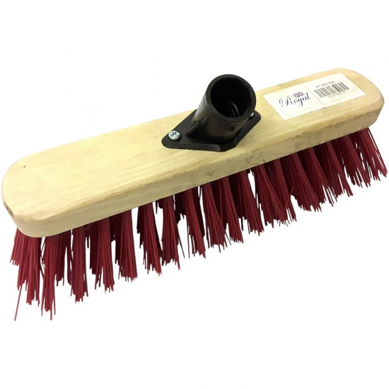 11 INCH RED PVC BRUSH