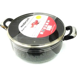 NON STICK CASSEROLE 24 CM WITH INDUCTION