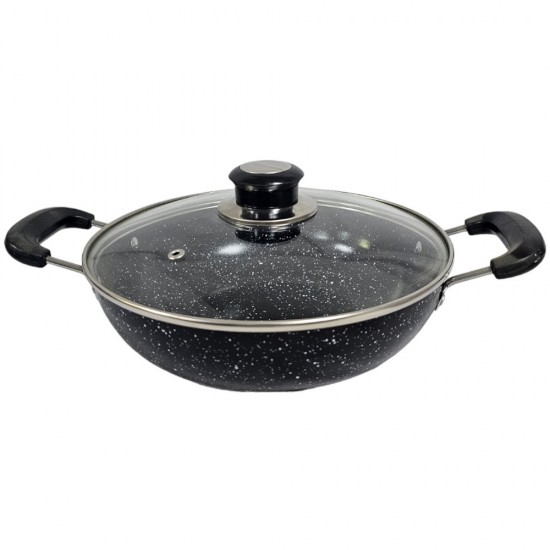 KARAI NON STICK WITH LID 32 CM KARAI NON STICK WITH LID 32 CM