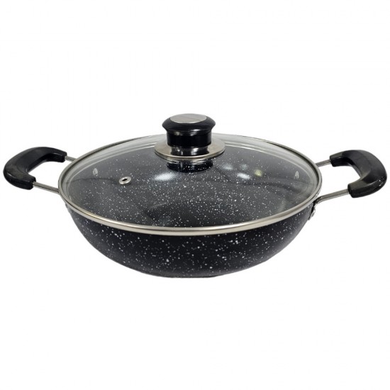 KARAI NON STICK WITH LID 32 CM